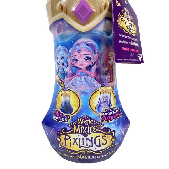 Magic Mixies Pixlings Unia The Unicorn Doll Potion Reveal Bottle 1 Kit - Picture 5 of 13